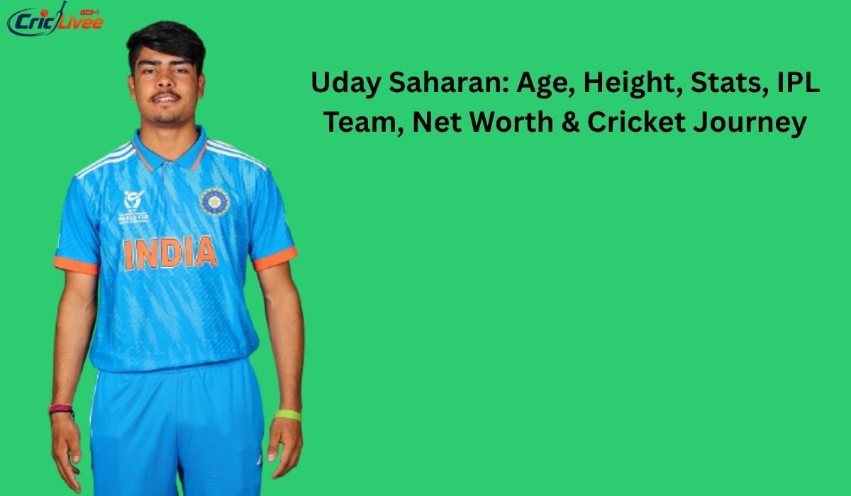 Uday Saharan Age, Height, Stats, IPL Team, Net Worth & Cricket Journey