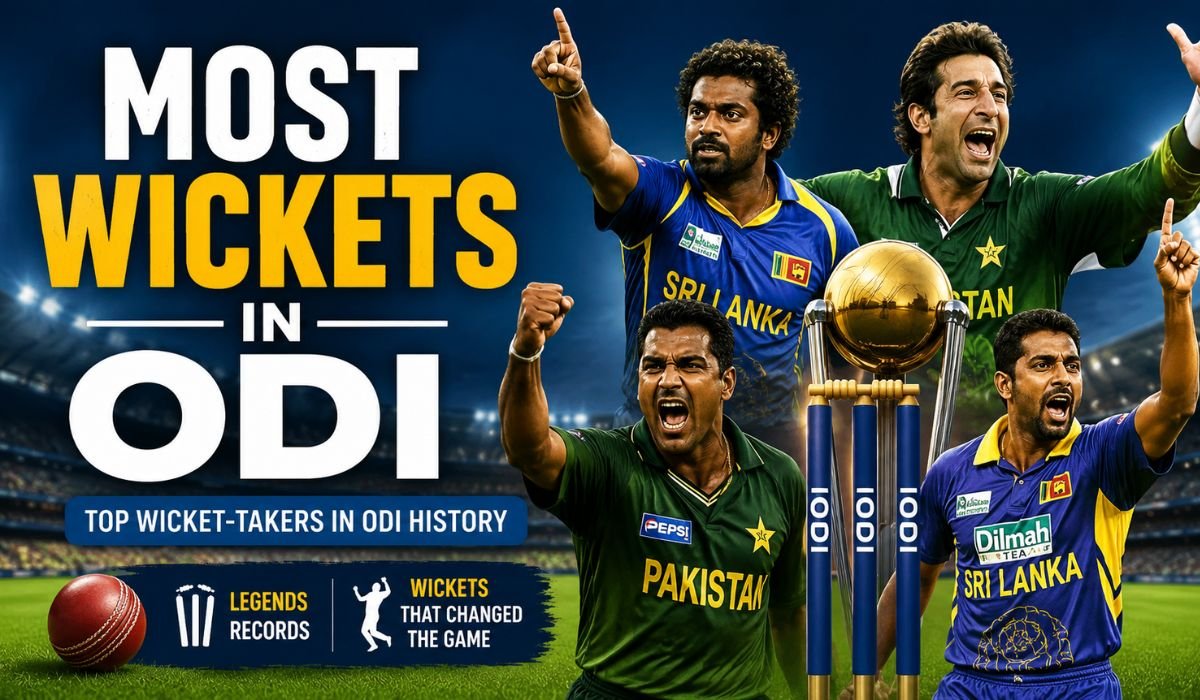 Most Wickets in ODI – Top 20 Highest Wicket